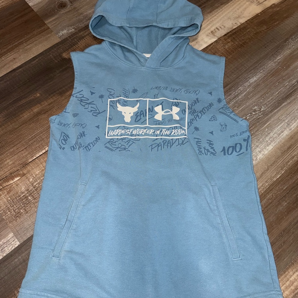 Under Armour Light Blue Hoodie